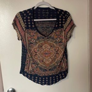 Lucky Brand Print Shirt